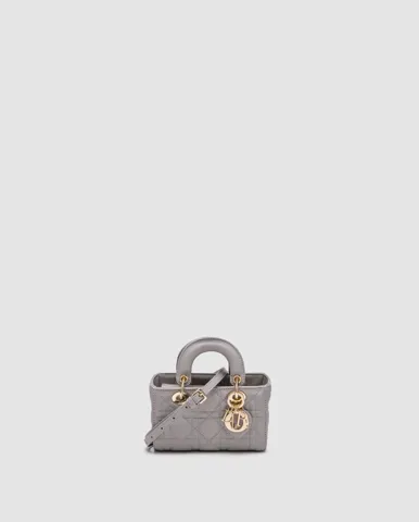 Dior Lady D-Joy Micro Bag Grey