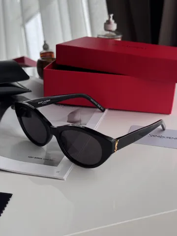 Saint Laurent Black/Gold SL M148/F 001 54/18/145