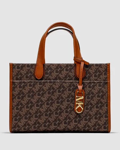 Michael Kors GIGI LG Grab Tote Brown