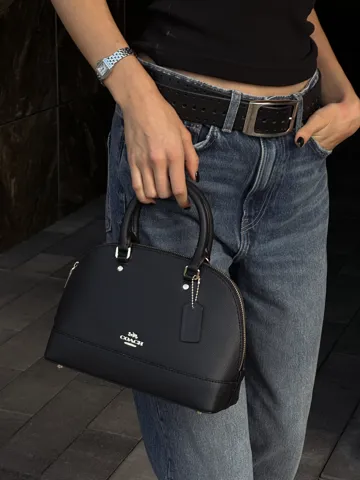 Coach Sierra Satchel Black [крафтова коробка]
