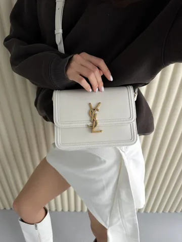 Yves Saint Laurent Solferino White/Gold
